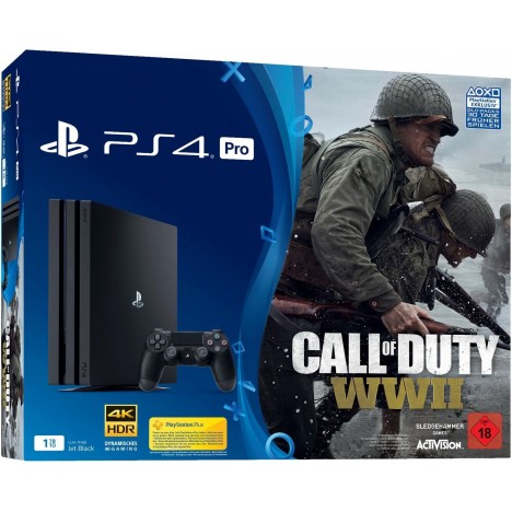 Sony PlayStation 4 pro / 1 TB + Call of Duty WWII