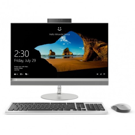 Pc de Bureau LENOVO IDEACENTRE AIO 520-22IKU TACTILE / I3 / 4GO / SILVER F0D5003HAL