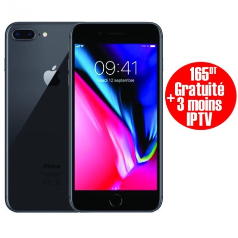 Apple iPhone 8 Plus 64Go - Noir