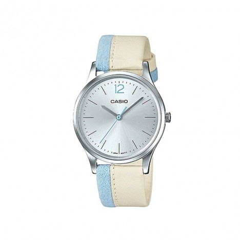 Montre Femme CASIO gold & Bleu LTP-E133L-7B1DF