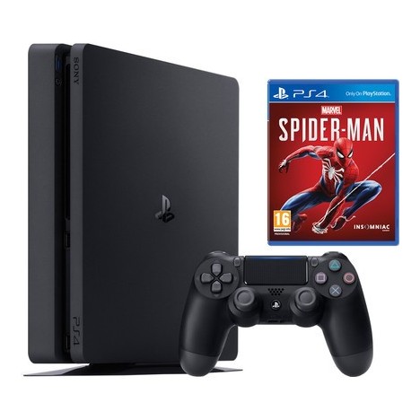 Sony PlayStation 4 Slim / 500 Go + spider man