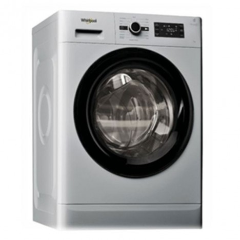 Machine à laver frontal 7kg whirlpool 1200 tr silver