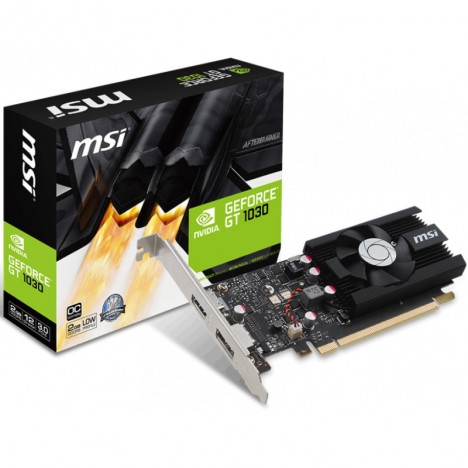 Carte graphique MSI GeForce GT 1030 LP OC /2 Go (912-V809-2499)