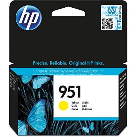 Cartouche jet d'encre HP original CN052AE pour HP 951 - Yellow