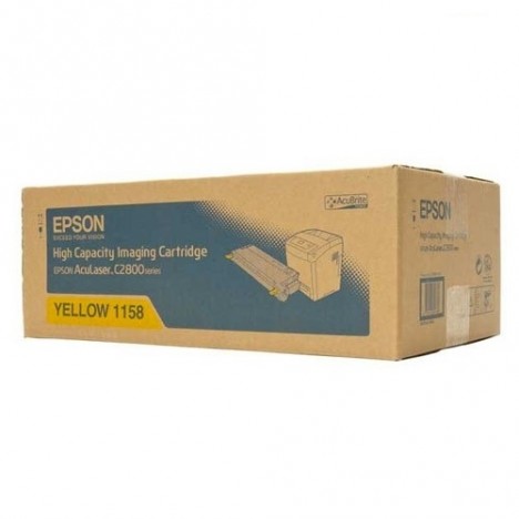 Toner Original EPSON C13S051158 pour AL-C2800 - Jaune