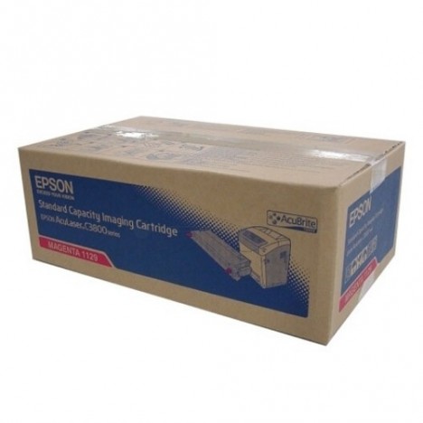 Toner Original EPSON C13S051129 pour AL-C3800 - Magenta