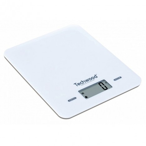 Balance de cuisine Techwood 5kg - Blanc (TPA522)