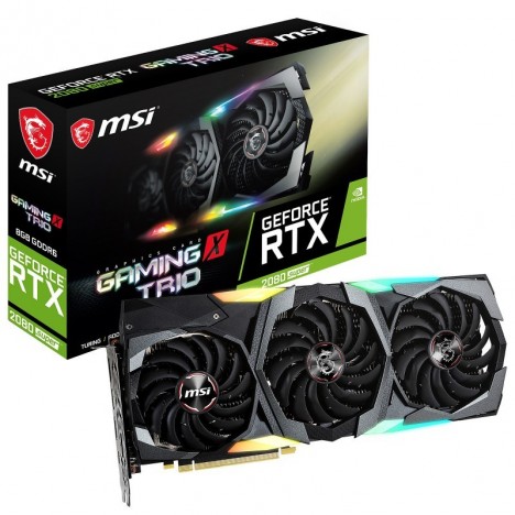 Carte Graphique MSI RTX 2080 Super Gaming X Trio 8G