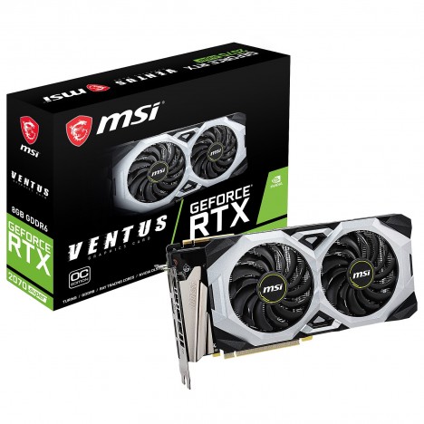 Carte Graphique MSI RTX 2070 Super Ventus OC 8G