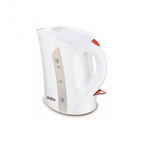 Bouilloire sans fil Sinbo 2000 Watt 1,8 L - Blanc (SK-7375)