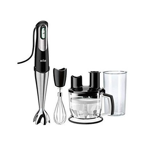 Mixeur Pâtisserie Multiquick 7 Braun 750 Watt -Noir (MQ775)