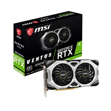 Carte graphique MSI RTX 2060 SUPER VENTUS GP OC 8 GB ( RTX-2060-SUPER-VENTUS-GP-OC-8G)