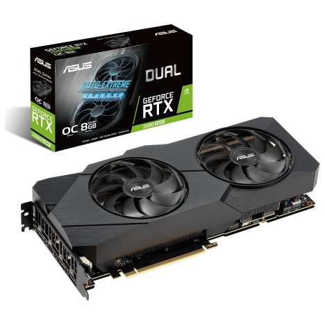 Carte Graphique RTX 2080 SUPER DUAL EVO-V2 8GB OC (DUAL-RTX2080S-O8G-EVO-V2)