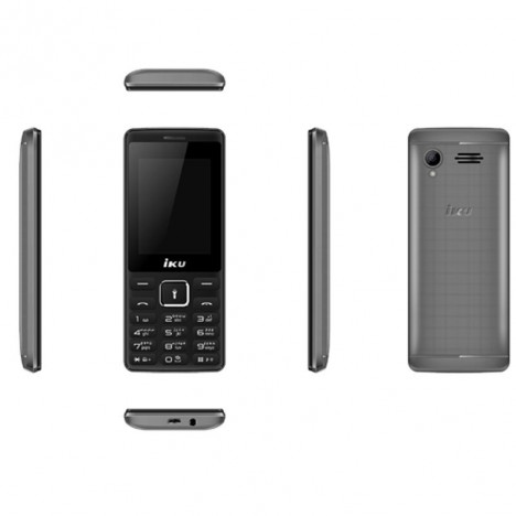 Téléphone Portable IKU F40 Double Sim - Gris ( IKU-F40-GRAY)