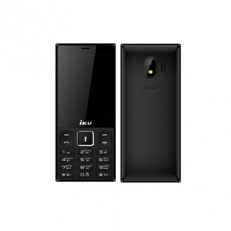 Téléphone Portable IKU F50 Double Sim - Noir (IKU-F50-BLACK)