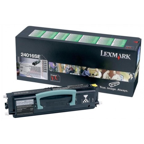 Toner Original Lexmark E232, E33X, E34x Noir (2,5K) - 24016SE