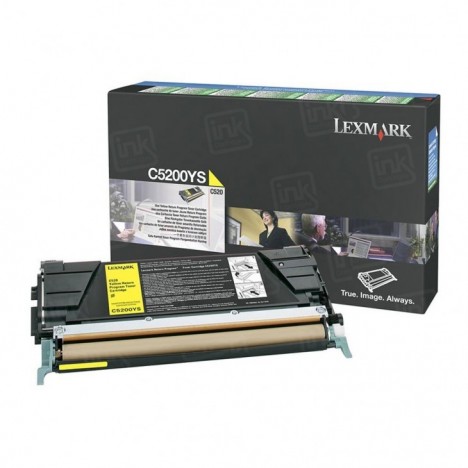 Toner Original Lexmark C520, C530 Yellow (1.5K) - C5200YS