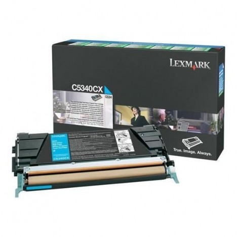 Toner Original Lexmark C534 Cyan (7K) - C5340CX