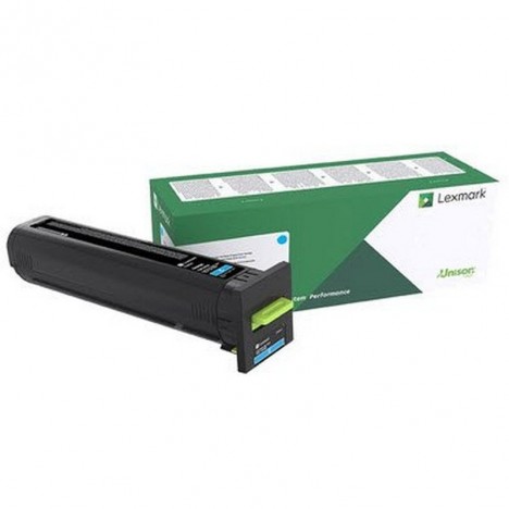 Toner ORIGINAL Lexmark pour IMP CS/CX 827 (15000 Pages) - Cyan (73B50C0)