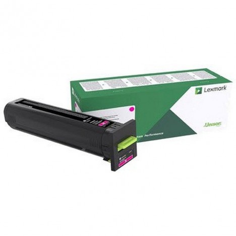 Toner ORIGINAL Lexmark pour IMP CS/CX 827 (15000 Pages) - Magenta (73B50M0)