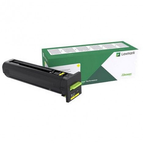 Toner ORIGINAL Lexmark pour IMP CS/CX 827 (15000 Pages) - Yellow (73B50Y0)