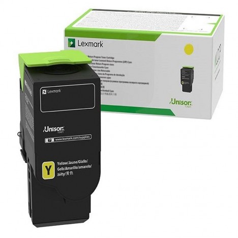 Toner ORIGINAL Lexmark pour IMP CS/CX421,CS521,CS/CX622,CX522,CX625 (5000 Pages) - Yellow (78C5XY0)