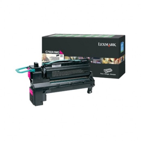 Toner Original Lexmark C792, X792 Magenta (6K) - C792A1MG