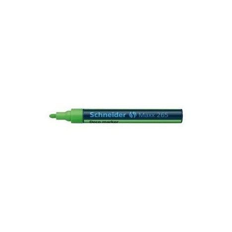 MARQUEUR SCHNEIDER DECO MAXX 265 VERT CLAIR (2mm à 3mm)