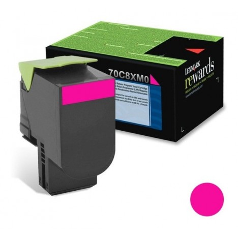 Toner Original Lexmark Magenta CS510 (4K) - 70C8XM0