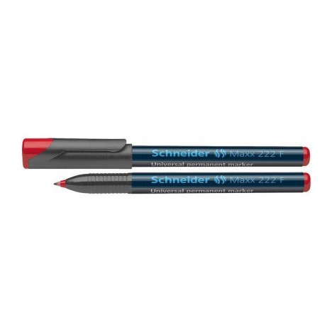 MARQUEUR OHP 222 PERMANENT FINE 0,7MM/ ROUGE