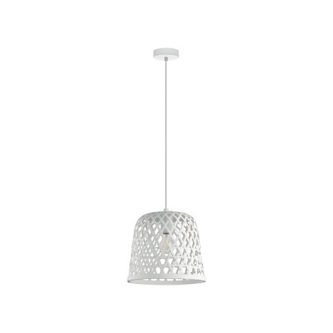 SUSPENSION 1X60W E27 BLANC