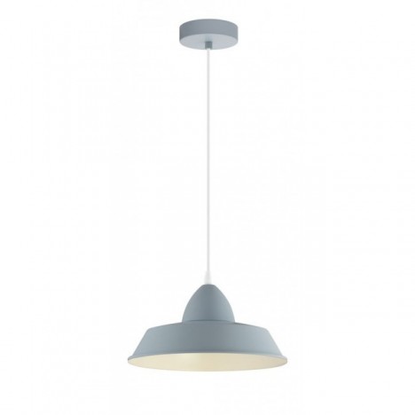 SUSPENSION EGLO AUCKLANDP GRIS 1 LAMPE