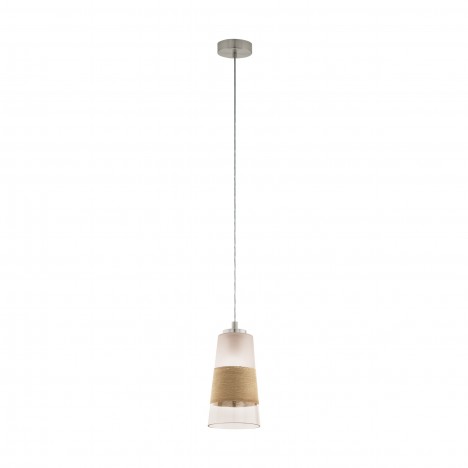 SUSPENSION EGLO BURNHAM 1 LAMPE