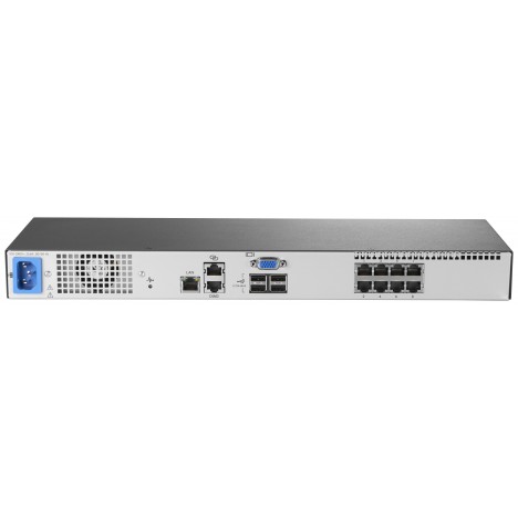 Commutateur de console analogique HPE 0x1x8 G3 KVM (AF651A)