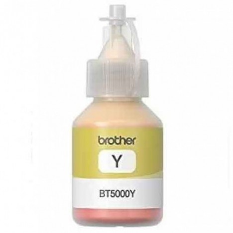 Bouteille D'encre Brother Adaptable BT-6000 - Jaune (BT5000Y)