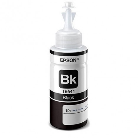 Bouteille D'encre Adaptable EPSON T6641 - Noir (T664BK)