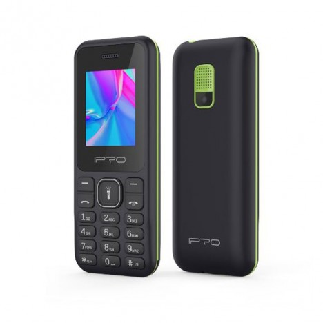 Téléphone portable IPRO A5 Mini - Noir et Vert (A5-NV)