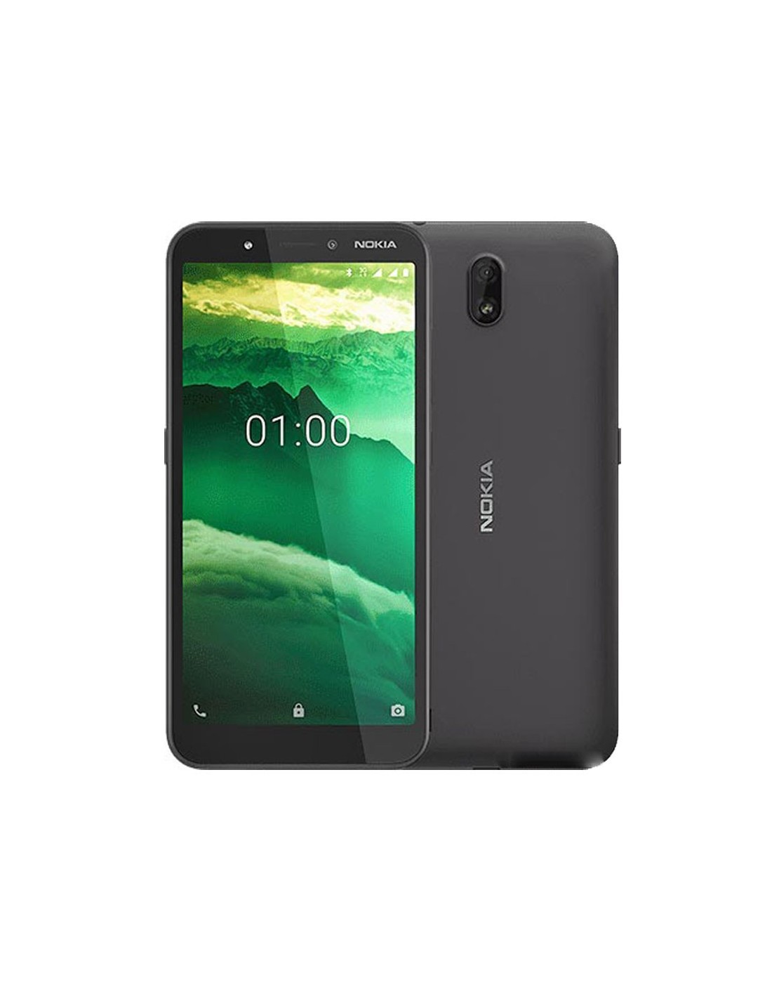 Smartphone NOKIA C1 - Noir (NOKIA-C1-TA-1165-DS1/16) image 0