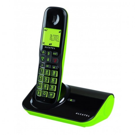 Téléphone Fixe Alcatel Sigma 260 Noir&Vert