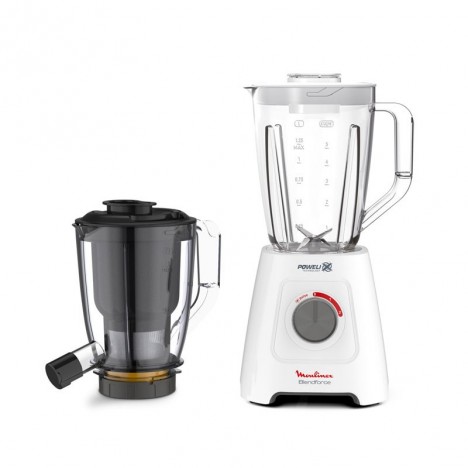 Blender MOULINEX Blendforce Avec Centrifugeuse 600W - Blanc (LM42Q110)