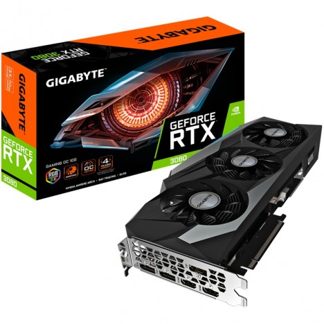 Carte Graphique GIGABYTE GEFORCE RTX 3080 GAMING OC 10G (GV-N3080GAMING OC-10GD)