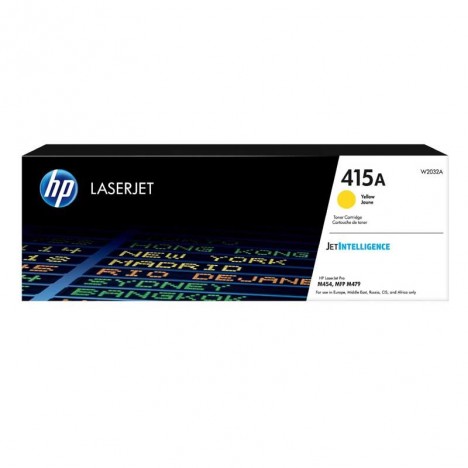 Toner HP Adaptable Jaune 415A Sans puce (W2032A)