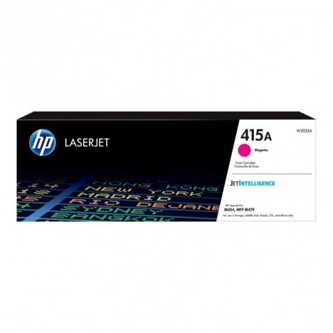 Toner HP Adaptable Magenta 415A Sans puce (W2033A/2023A)