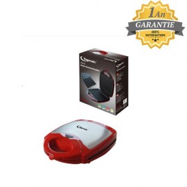 Appareil Zouza Panini Topmatic Multi 2en1 1400w Rouge Est 1400 1