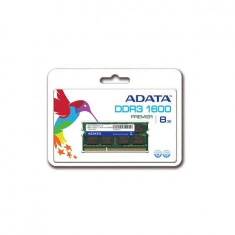 Barrette Mémoire Adata 8 Go DDR3 / 1600 MHz