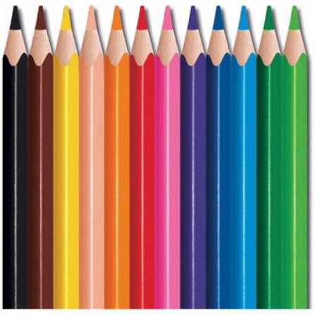 Etui de 48 crayons de couleur tringulaire Maped Color'peps mine 2.9mm