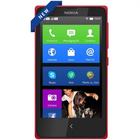 Téléphone Portable Nokia X / Double SIM Rouge