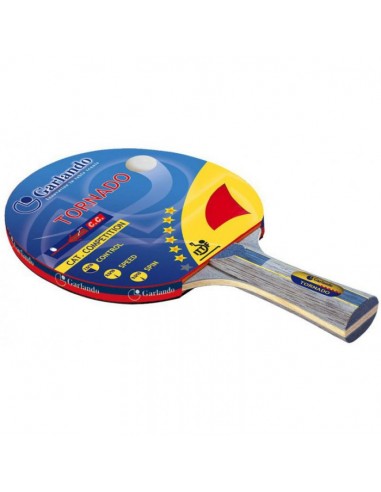 Raquettes de ping-pong synthétique en couleur, bleu, rouge, jaune et vert -  HeBlad