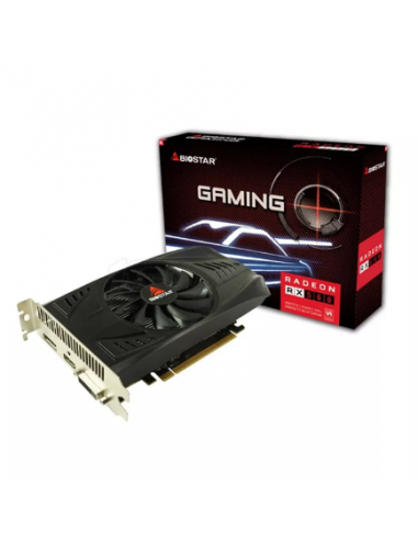 Carte Graphique BIOSTAR AMD Radeon RX 550 D5 4Go DVI/HDMI/DP