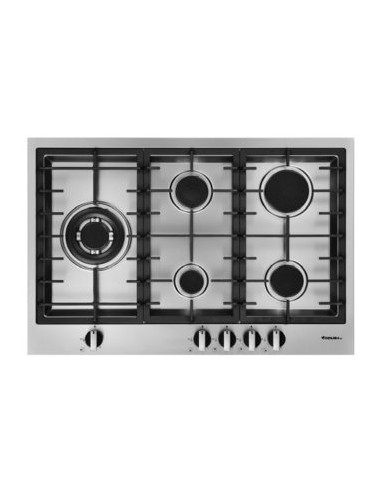 Plaque de Cuisson FOCUS FILO 75 5 Feux 75 Cm - Inox